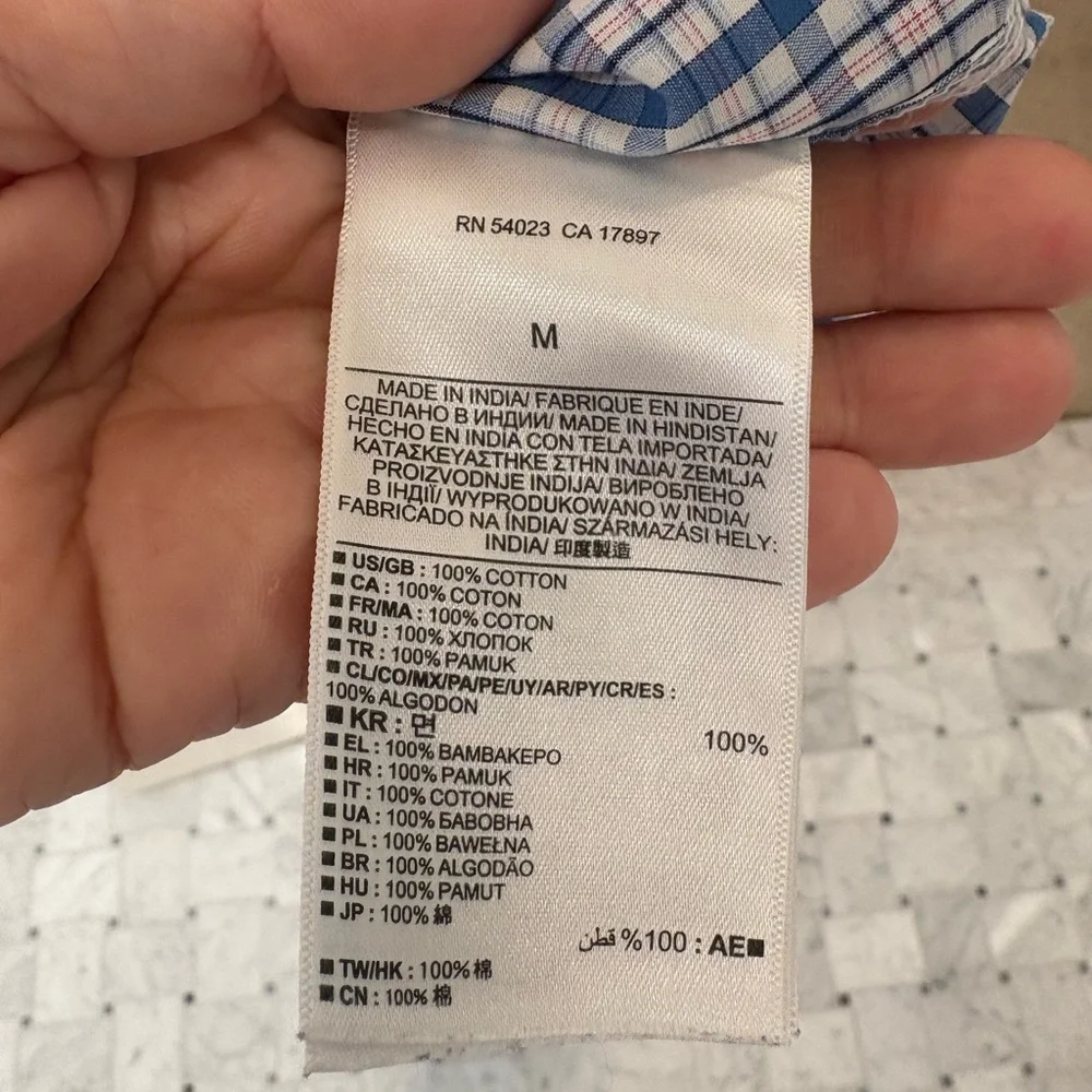 Banana Republic Men’s Plaid Shirt